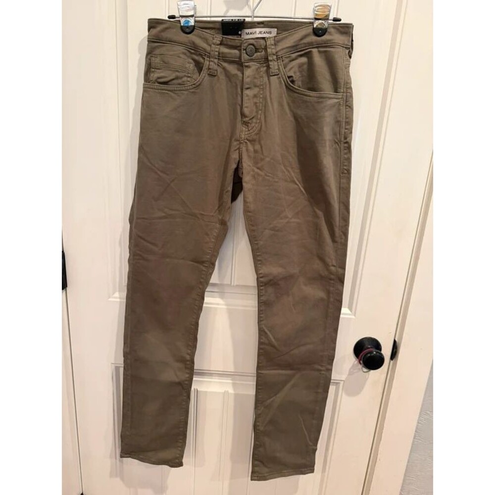 Maddie Markus jeans men’s 30 X 32 brown slim straight leg stretch denim pants